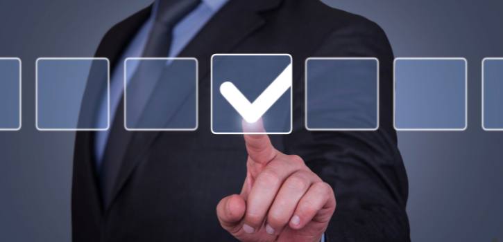 Checklist de prevención de riesgos laborales.