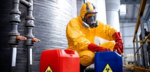 Medidas de seguridad para el almacenamiento y manejo de sustancias peligrosas.